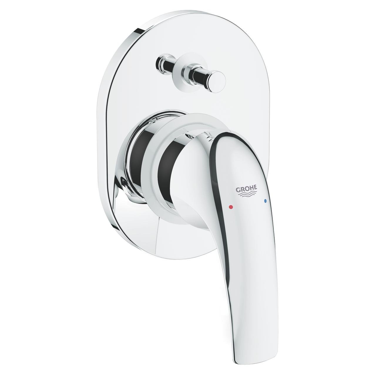 Смеситель скрытого монтажа Grohe BauCurve 29043000 с переключателем Хром (86898)