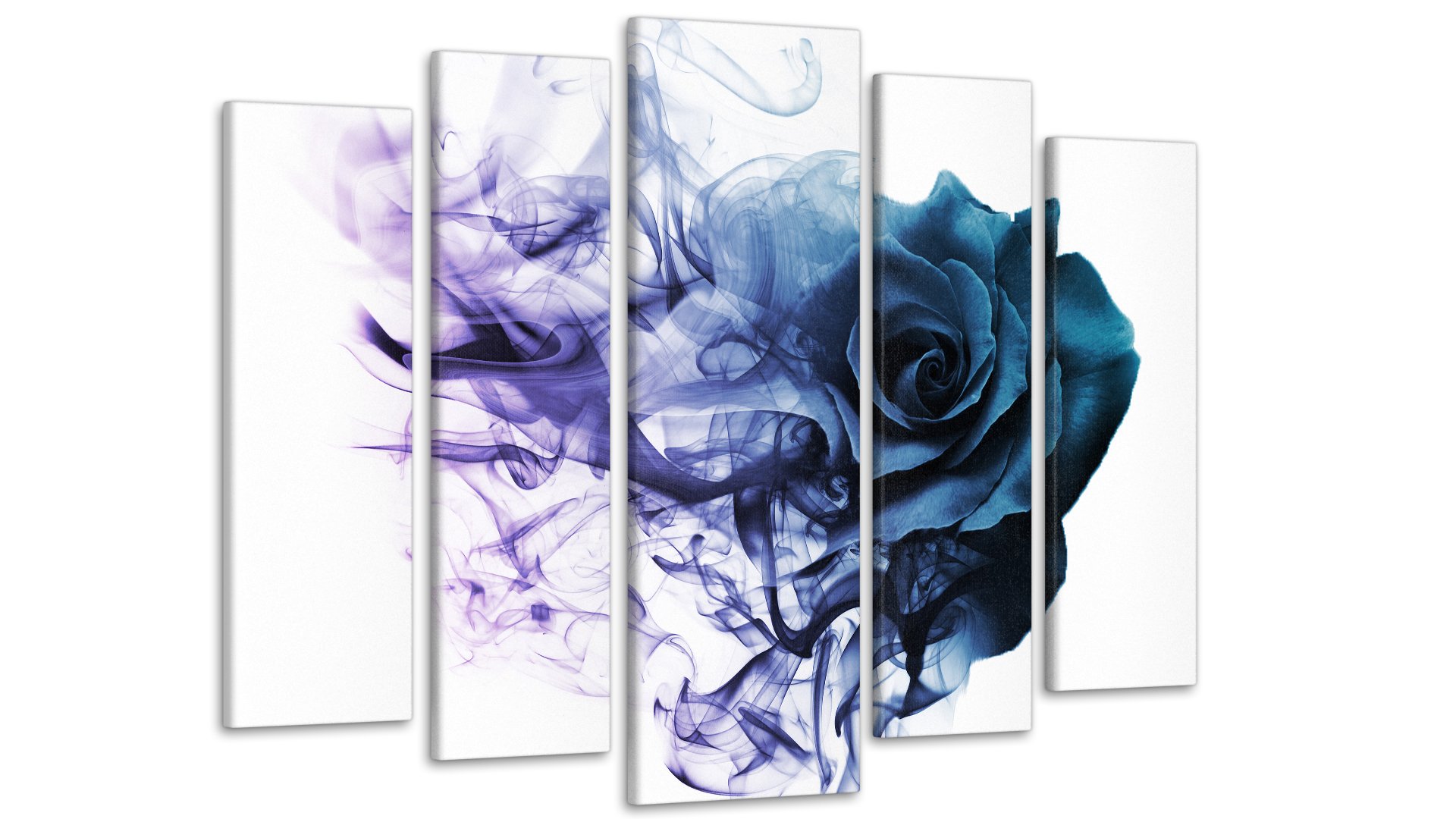 Картина модульная Цветы Абстракция 80х118 см (Art-365_5)