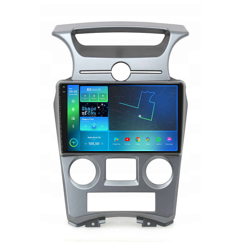 Магнитола штатная Torssen 2K Kia Carens 2006-2012 climate F98256 4G Carplay DSP (202306963)