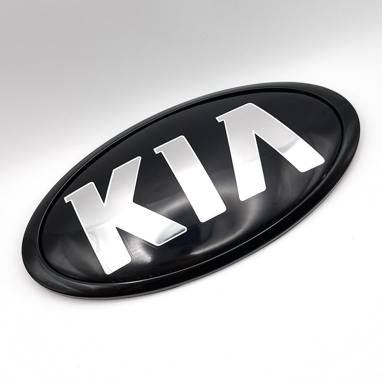 Емблема KIA ABS Чорний глянец 170х84 мм (2772561368)