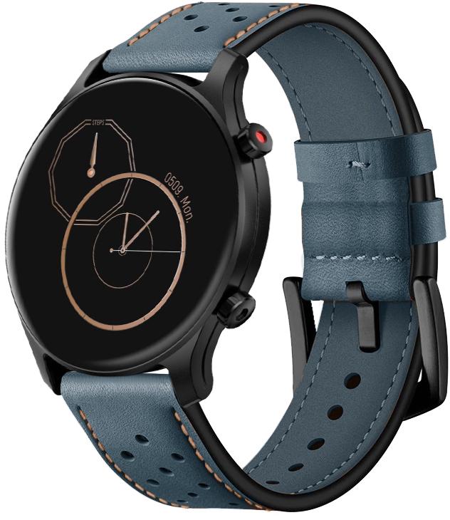 Ремінець шкіряний Classico для Haylou LS04 Green (26310-08) - фото 1