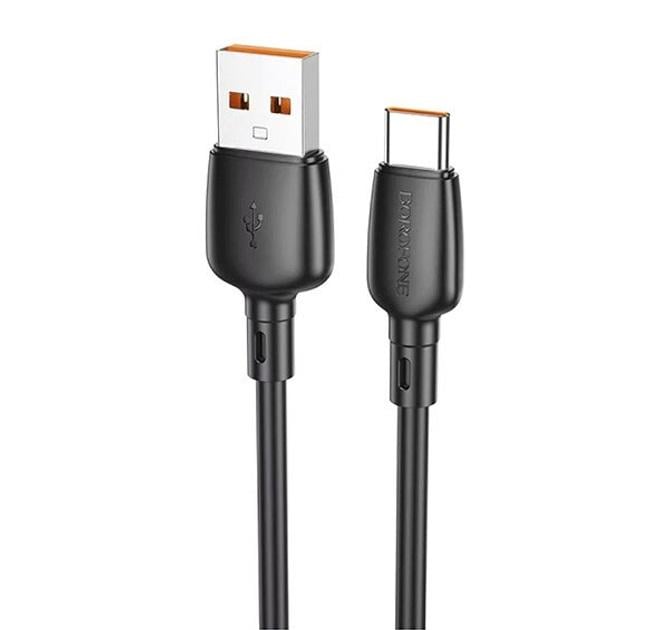 Кабель Borofone BX93 Super power 100W 1 м Type-C Black