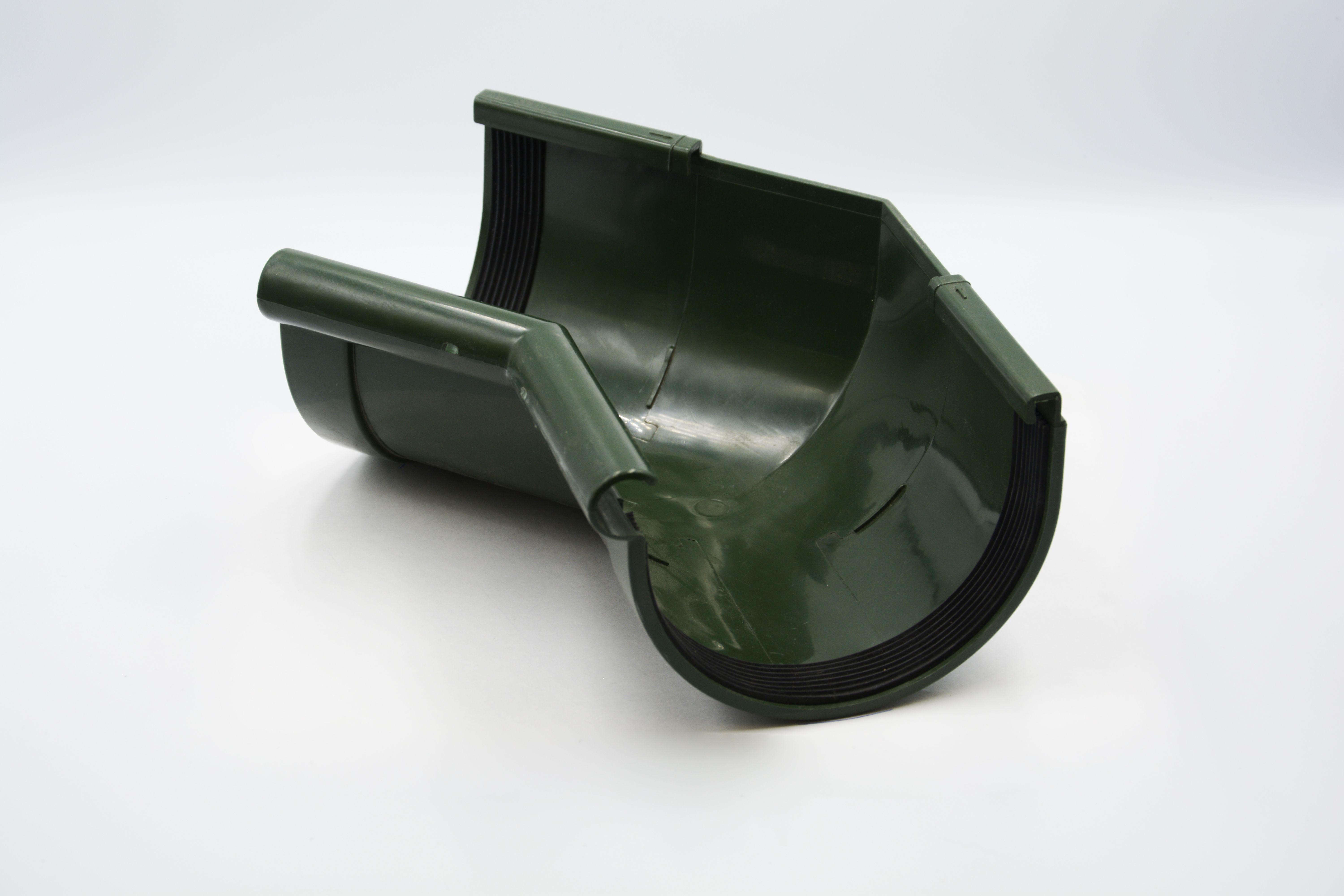 Кут ринви внутрішній RAINWAY 135° D 90 мм RAL 6009 Зелений (10.090.12.003.RW) Кут ринви внутрішній RAINWAY 135° D 90 мм RAL 6009 Зелений (10.090.12.003.RW)