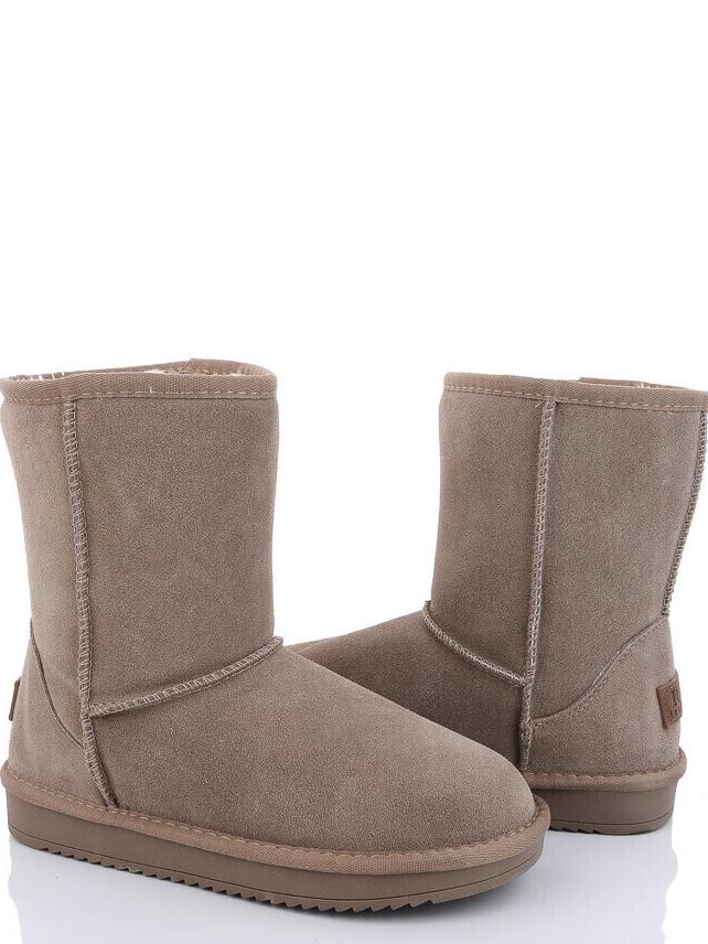 Угги замшевые ITTS B5825-16 р. 36 Бежевый