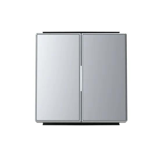 Клавіша вимикача 2 клавіші ABB SKY 8511 PL Сріблястий (00000026579)