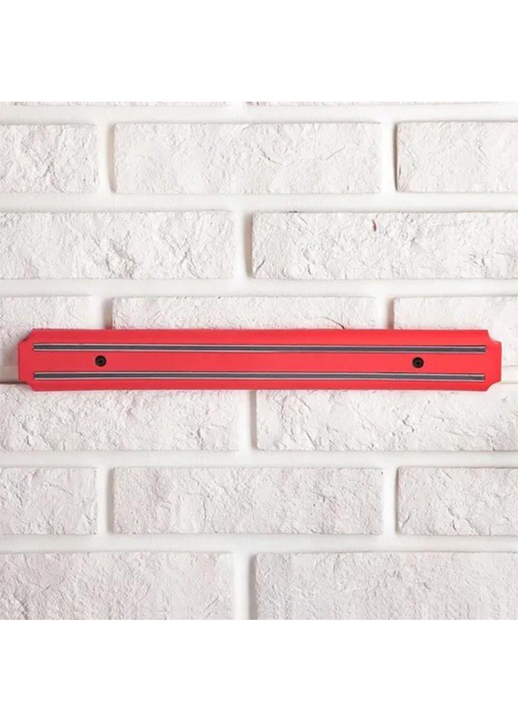 Держатель для ножей и ножниц Frico FRU-939 настенный магнитный 33 см Красный (9391Е) - фото 4 Держатель для ножей и ножниц Frico FRU-939 настенный магнитный 33 см Красный (9391Е) - фото 4