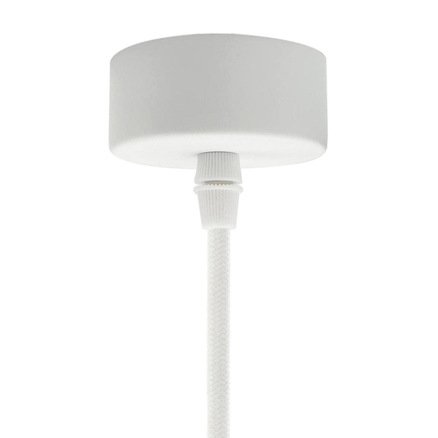 Розетка стельова d 70х30 мм Білий (52335)