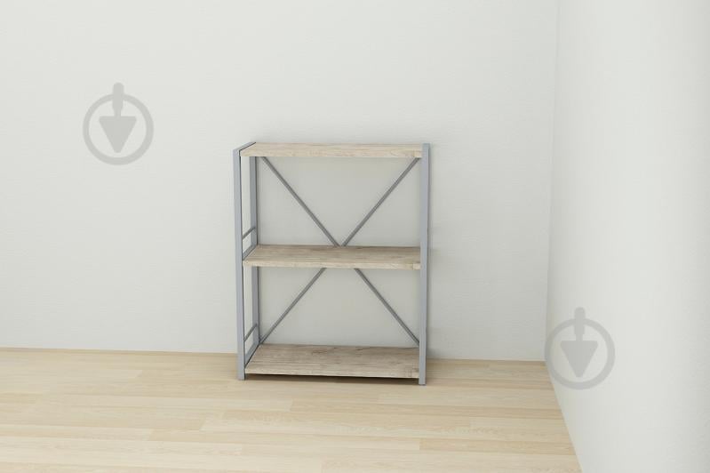 Этажерка Ferrum-decor Конект 73x60x28 см Дуб шервуд (XK00230)