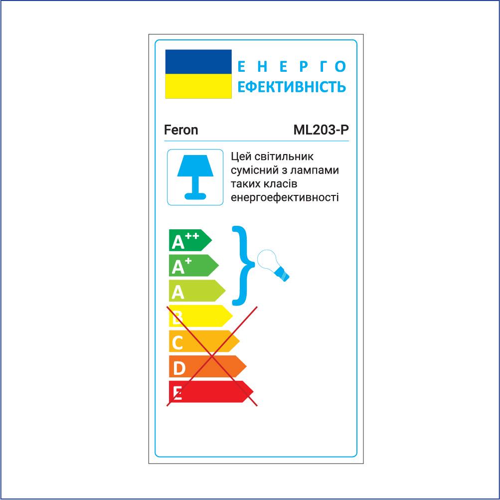 Светильник накладной Feron ML203-P Черный - фото 6