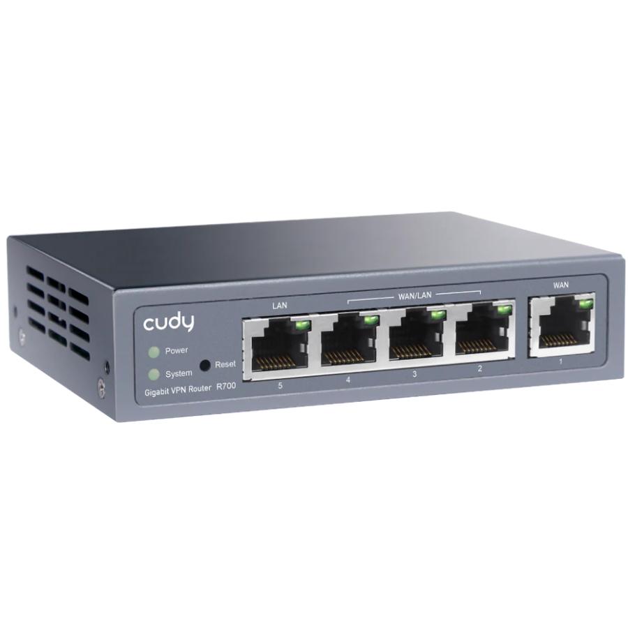 Маршрутизатор Cudy R700 Gigabit Multi-WAN VPN Router Grey (R700_EU_V1.0) - фото 3