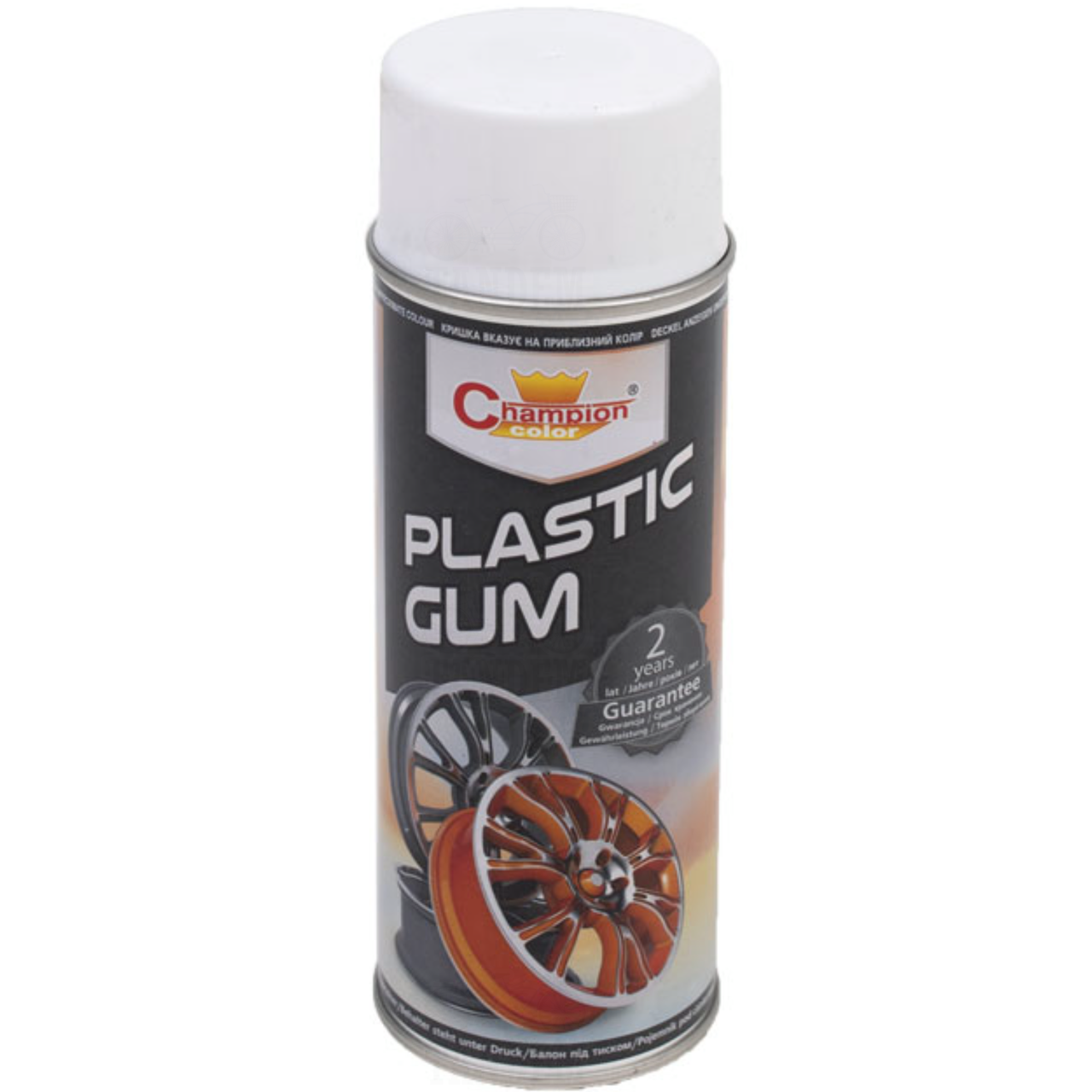 Жидкая резина Champion PLASTIC GUM аэрозоль 400 мл Белый (RAL 9003)