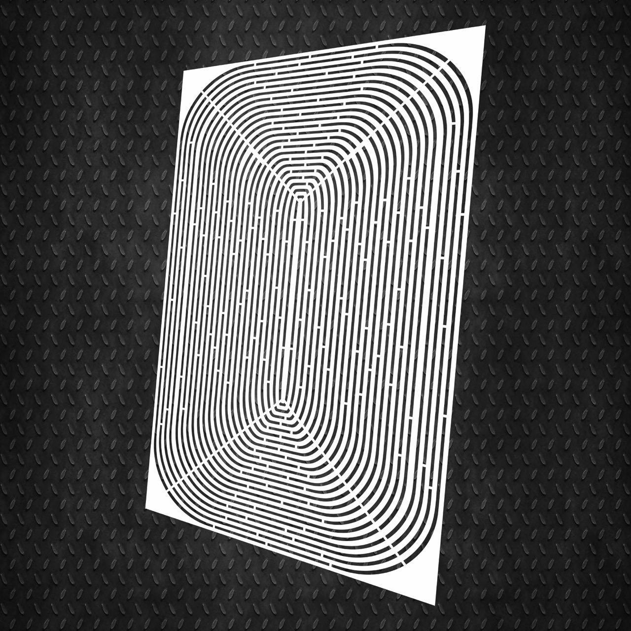 Трафарет многоразовый DFA Геометрия 108 для штукатурки и краски (G00108)