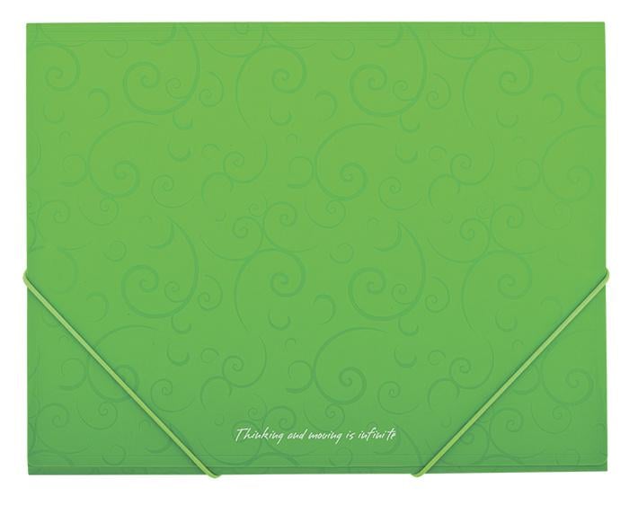 Папка Buromax на резинках A5 полипропилен Салатовый (BM.3902-15)