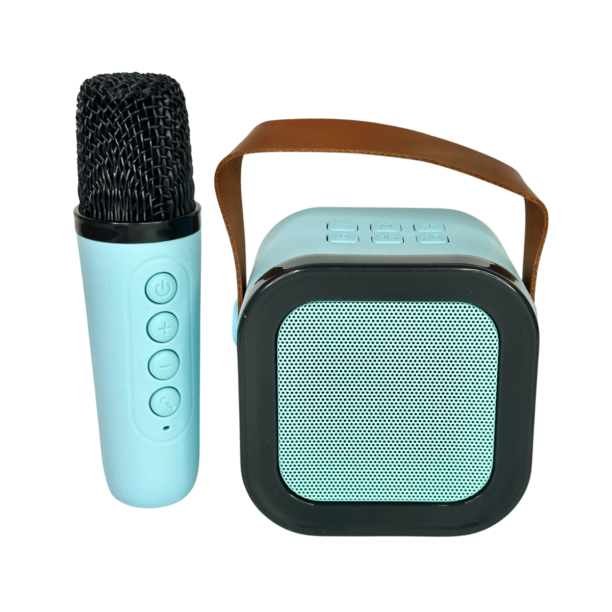 Караоке детское мини с беспроводным микрофоном (K12-Blue)