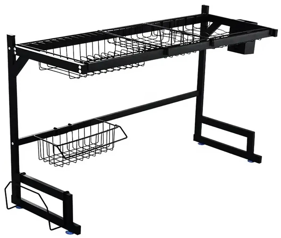Кухонная сушилка для посуды Kitchen Rack Черный (27415511) Кухонная сушилка для посуды Kitchen Rack Черный (27415511)