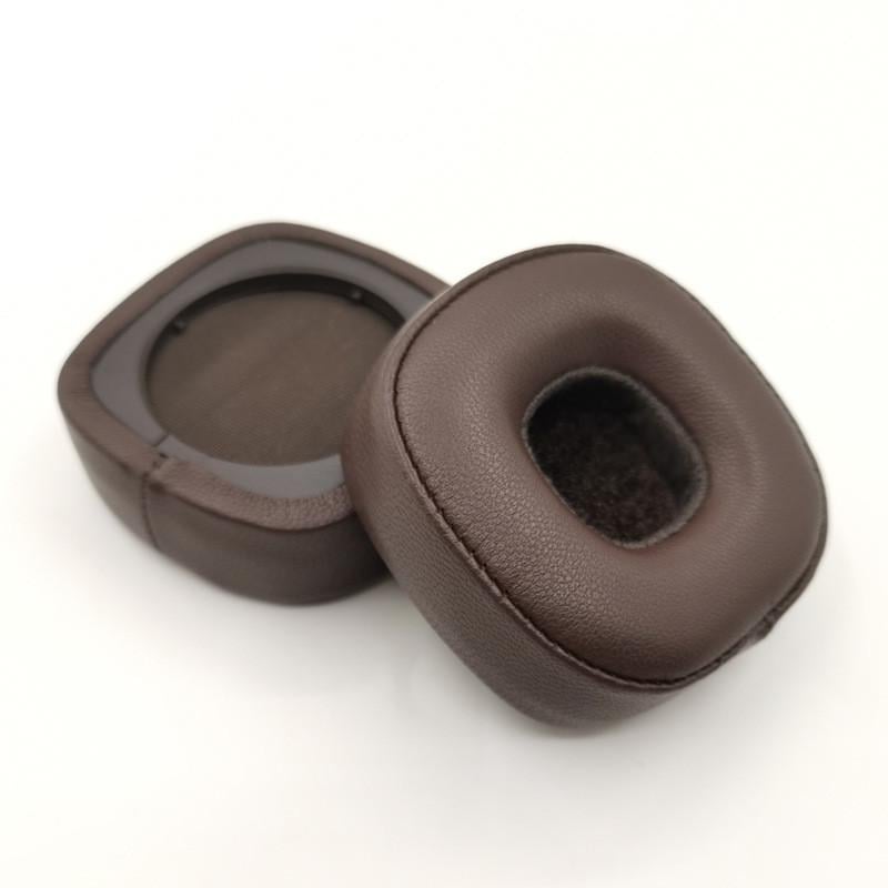 Амбушури для навушників Marshall Major V 5 натуральна шкіра Коричневий