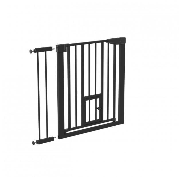 Барьер межкомнатно-лестничный Tulano Guardian 2.0 75-96 см Black (Guardian 2.0 Black)