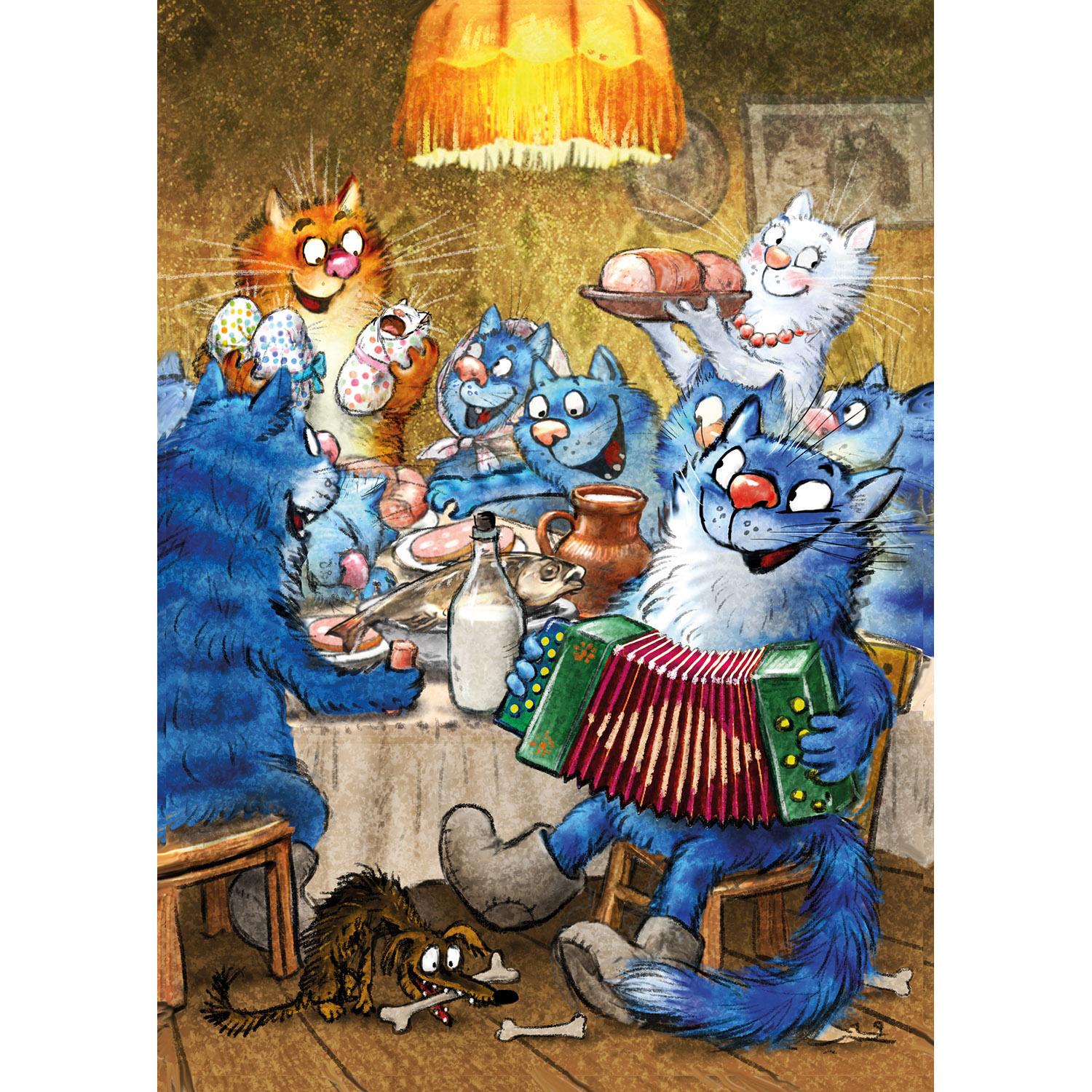 Картина по номерам Strateg Застолье 30x40 см (SS-6395)