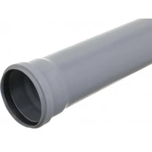 Труба внутрішня каналізація ІнтерПласт 110х2,7х750 мм Труба внутрішня каналізація ІнтерПласт 110х2,7х750 мм