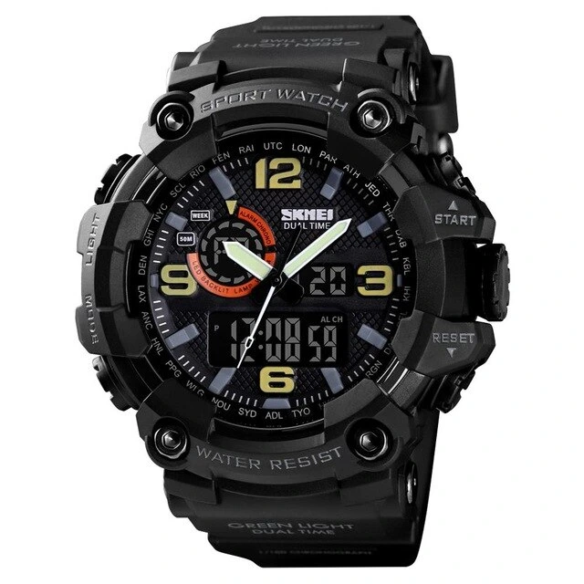 Наручний годинник Skmei 1520BK All Black (29111490)