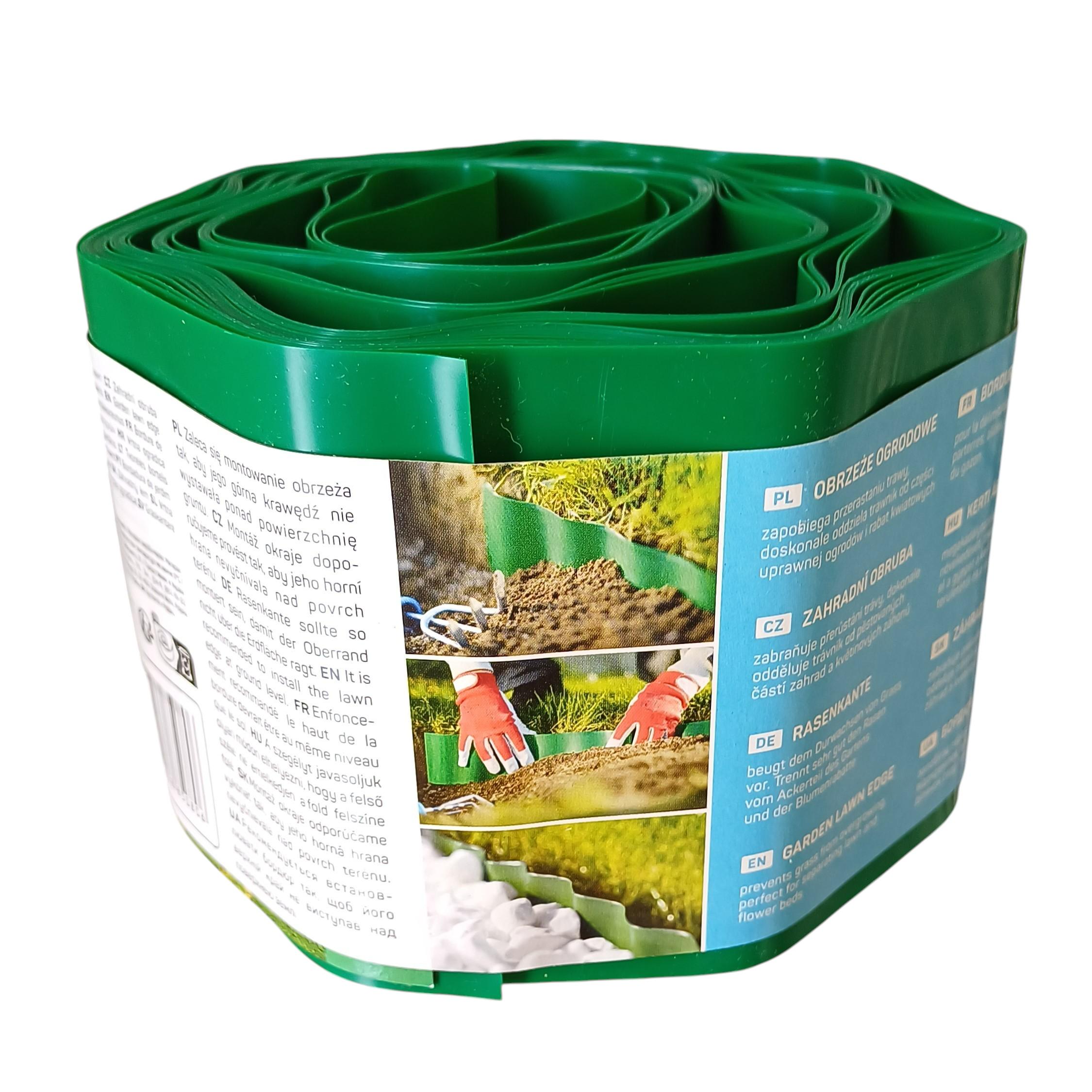 Стрічка бордюрна Sellfast 9 м Зелений - фото 2 Стрічка бордюрна Sellfast 9 м Зелений - фото 2