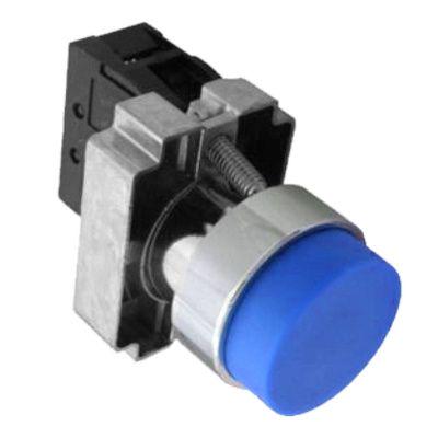 Кнопка керування CHINT NP2-BL65 1NO+1NC 22 мм Синій (576041)