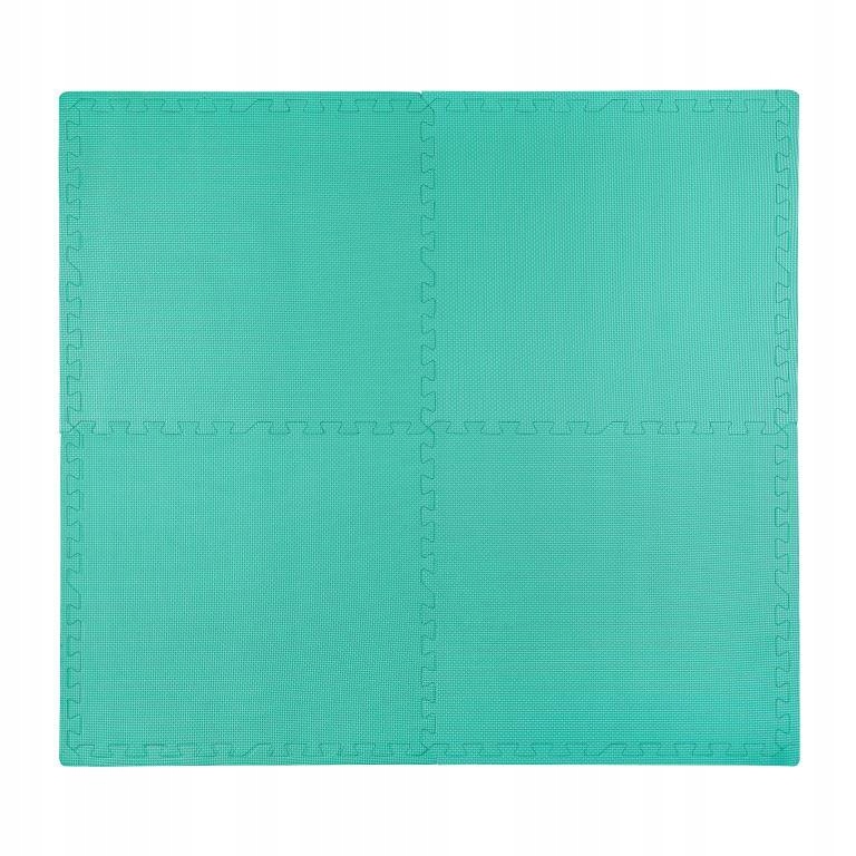 Мат-пазл 4fizjo Mat Puzzle EVA 120x120x1 cм 4FJ0077 Mint - фото 2