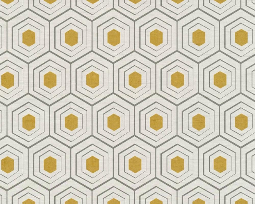 Флизелиновые обои A.S. Creation 0,53x10,05 м Золотистый (988940)