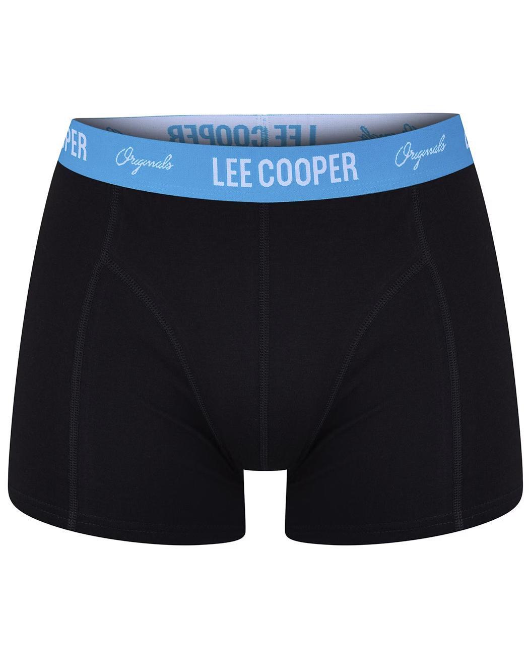 Трусы-боксеры мужские Lee Cooper 422174 XXL Черный/Синий (4221744051041)