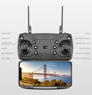 Дрон E88Pro RC Drone 4K Professinal - фото 5 Дрон E88Pro RC Drone 4K Professinal - фото 5