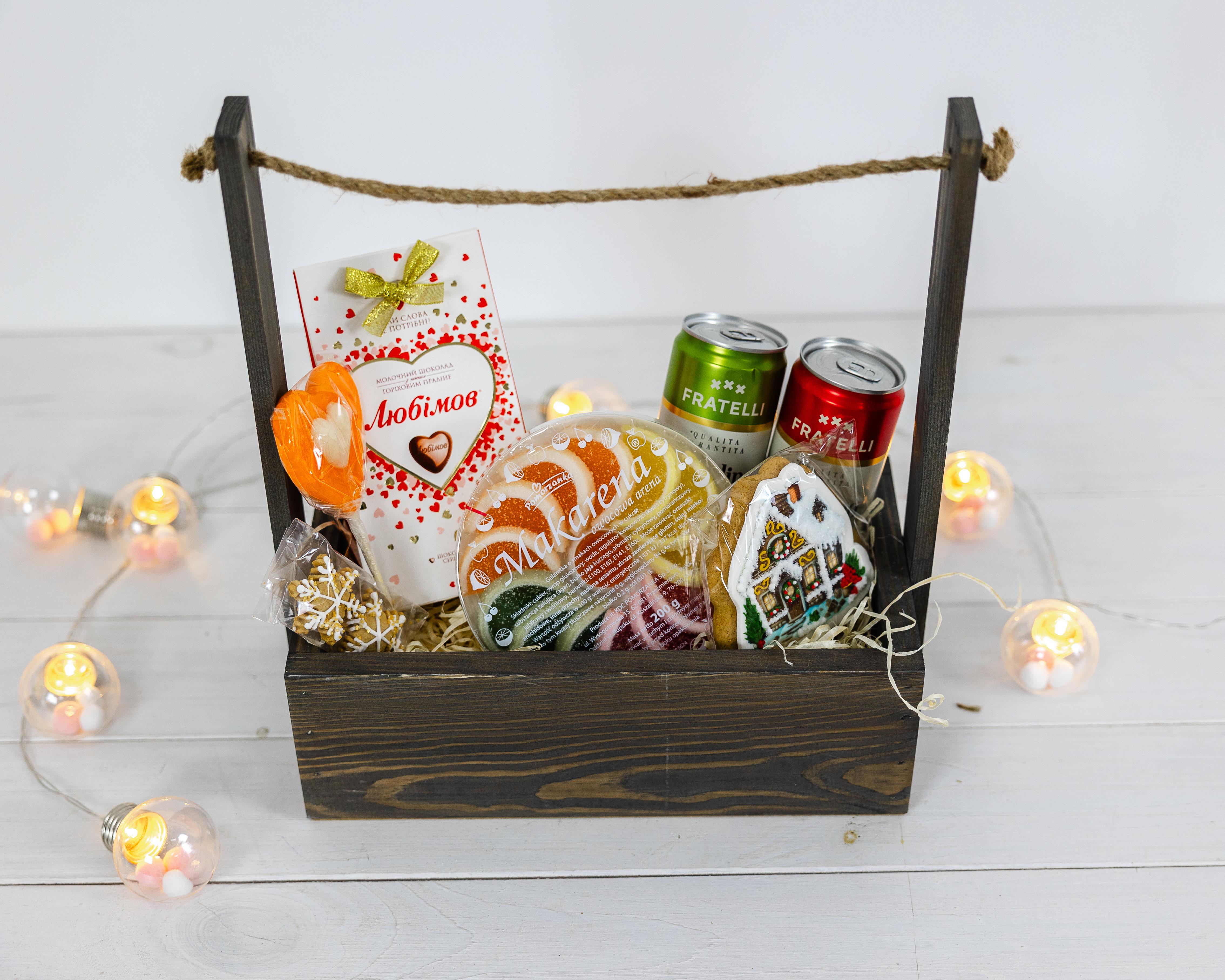 Ящик деревянный для подарков Хюге Темно-серый (0002121) - фото 7 Ящик деревянный для подарков Хюге Темно-серый (0002121) - фото 7