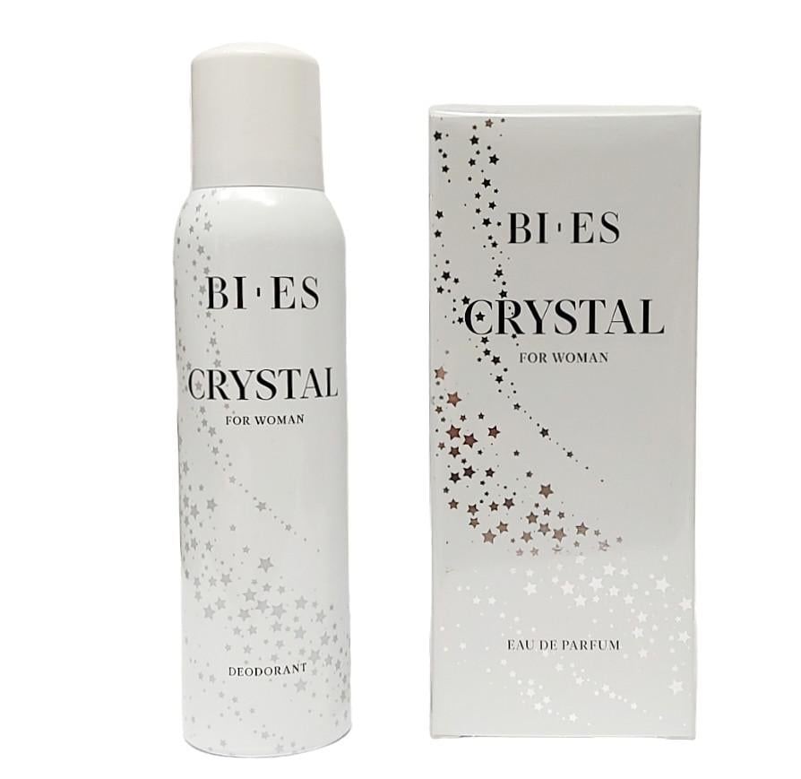 Парфюмерная вода 100 мл Bi-Es Crystal/Дезодорант 150 мл