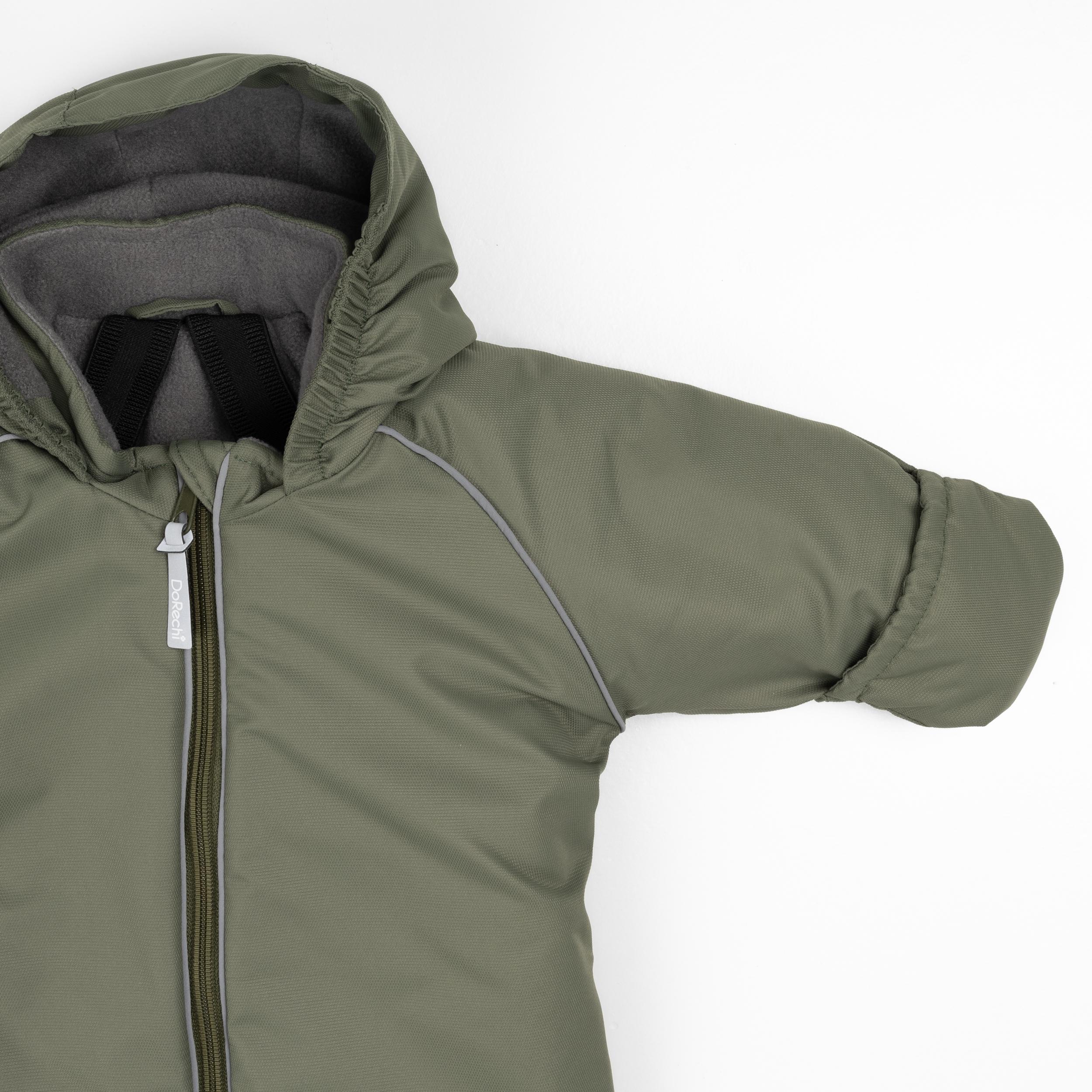 Комбінезон дитячий зимовий DoRechi Аполло з капюшоном 74 см Зелений (4510) - фото 8