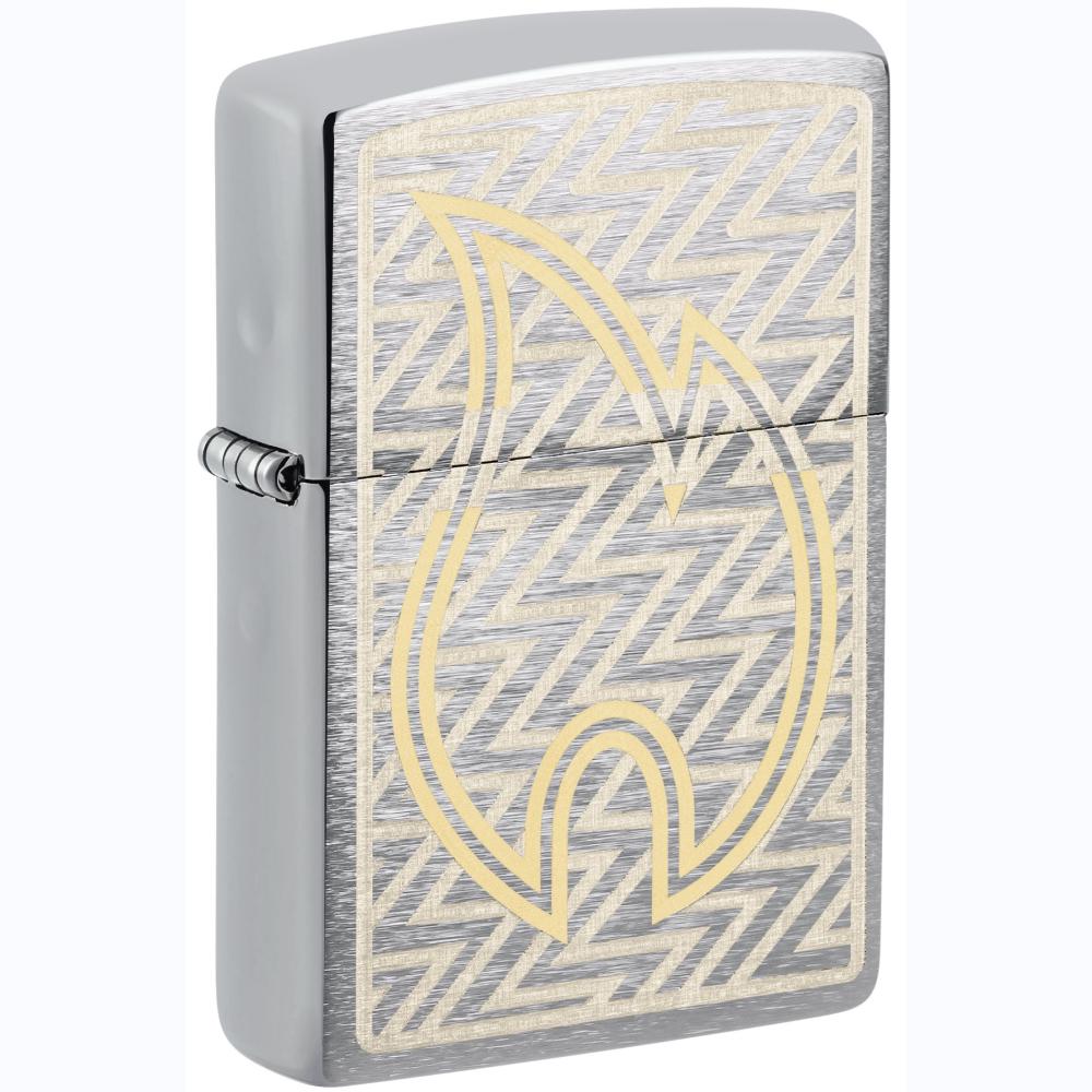 Зажигалка ZIPPO 200 23FPF Tread Flame Design (48789)