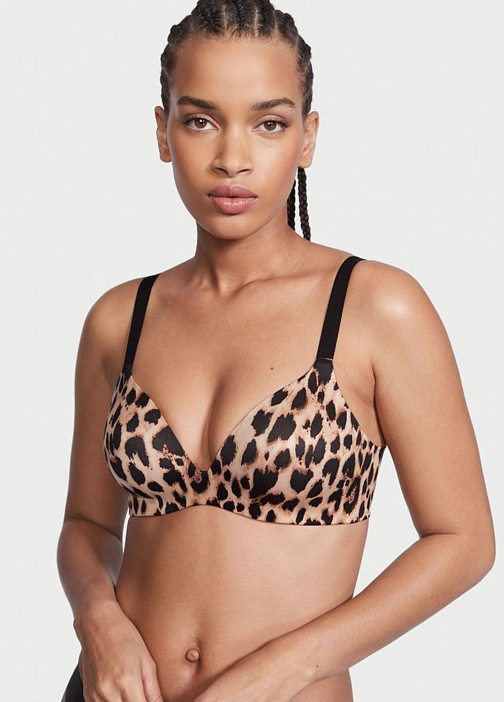 Бюстгальтер Victoria's Secret 34B Леопардовый (70400820973QBT34B)