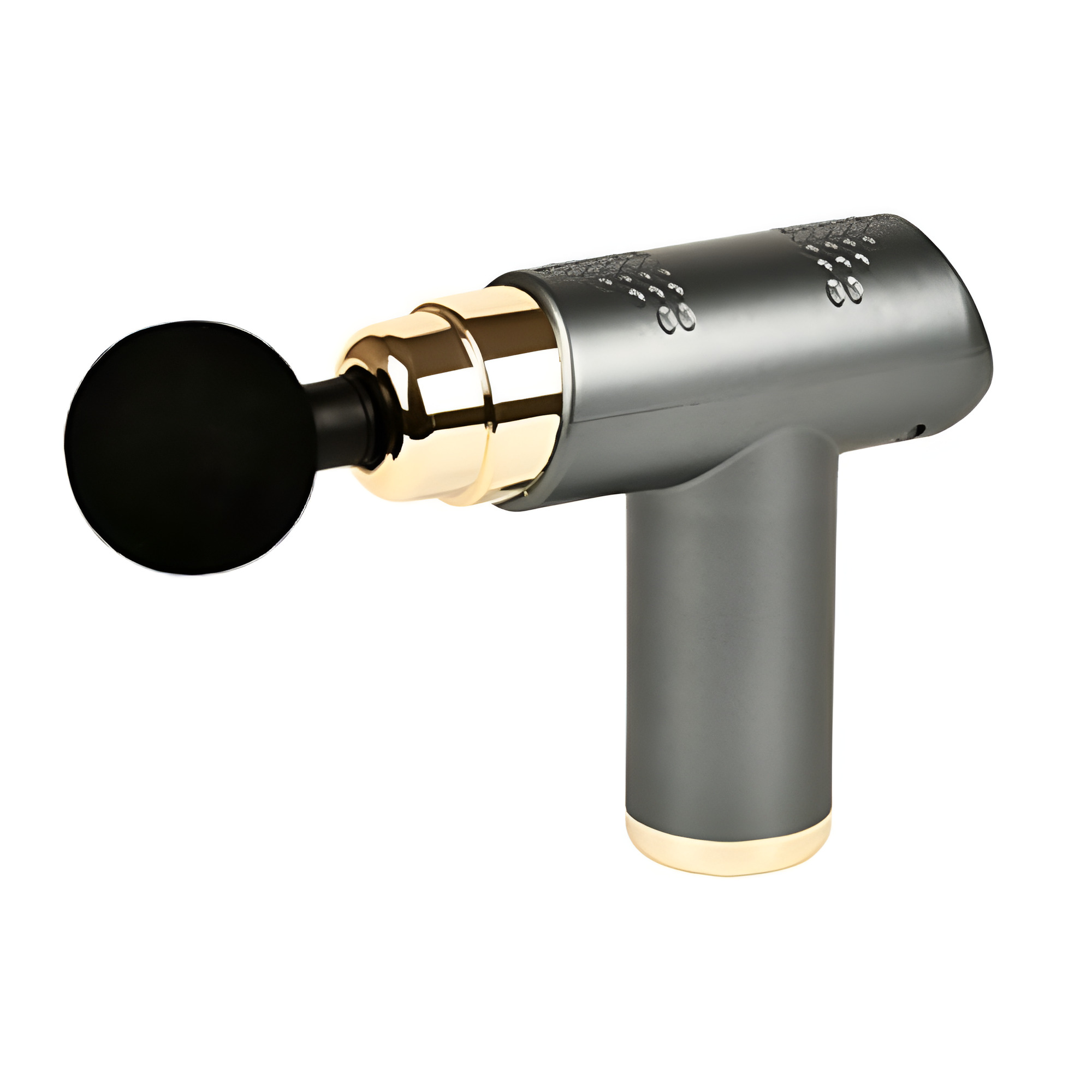 Массажер-пистолет для тела SK R33463 13х20х4 см с 4 насадками Серый (26816010) - фото 1 Массажер-пистолет для тела SK R33463 13х20х4 см с 4 насадками Серый (26816010) - фото 1