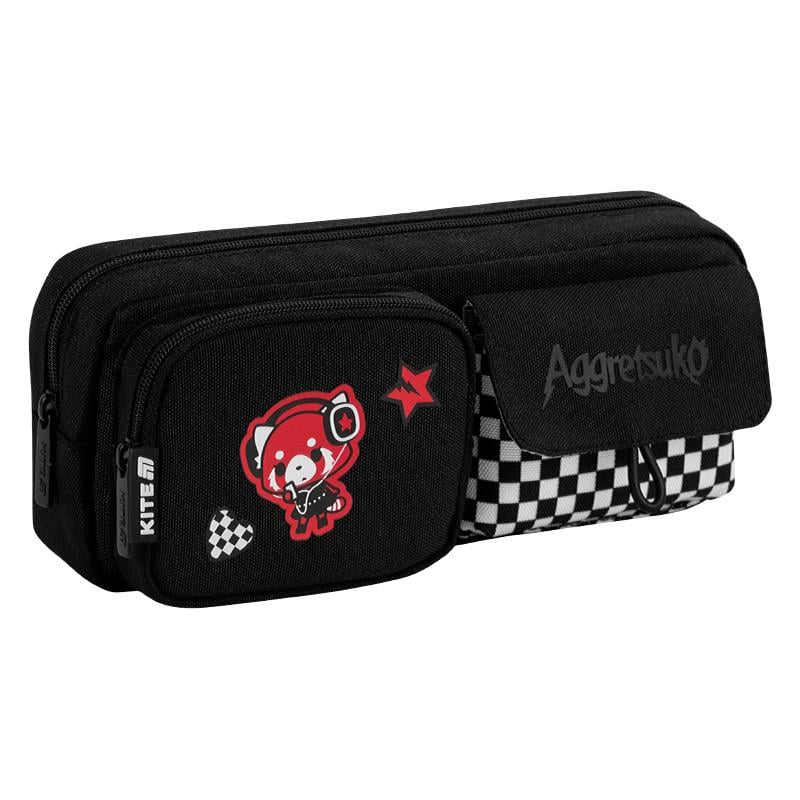 Пенал KITE Aggretsuko Чорний (AR26-2701)