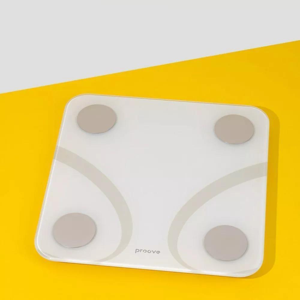 Весы напольные Proove Balance SLBF00010002 Bluetooth до 180 кг Белый (621164) - фото 4 Весы напольные Proove Balance SLBF00010002 Bluetooth до 180 кг Белый (621164) - фото 4