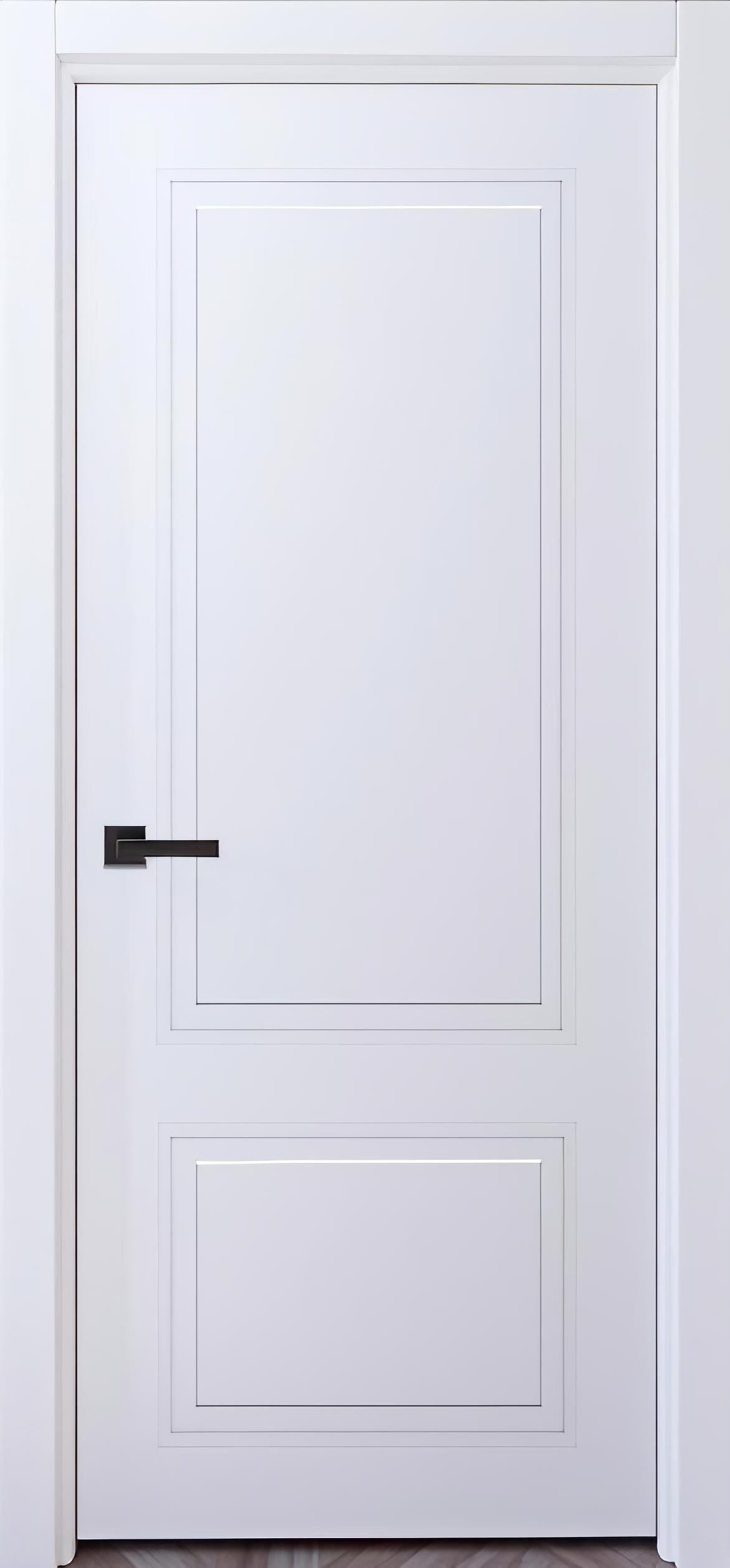 Двери City Запорожье крашеные 2000х700 мм RAL 9003 (60733)