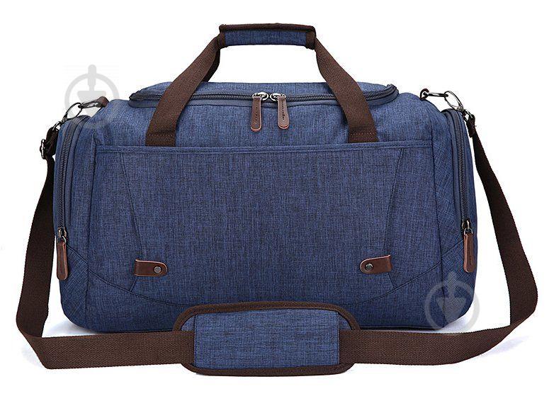 Дорожня сумка текстильна Vintage 20075 Синя (20075) - фото 2 Дорожня сумка текстильна Vintage 20075 Синя (20075) - фото 2