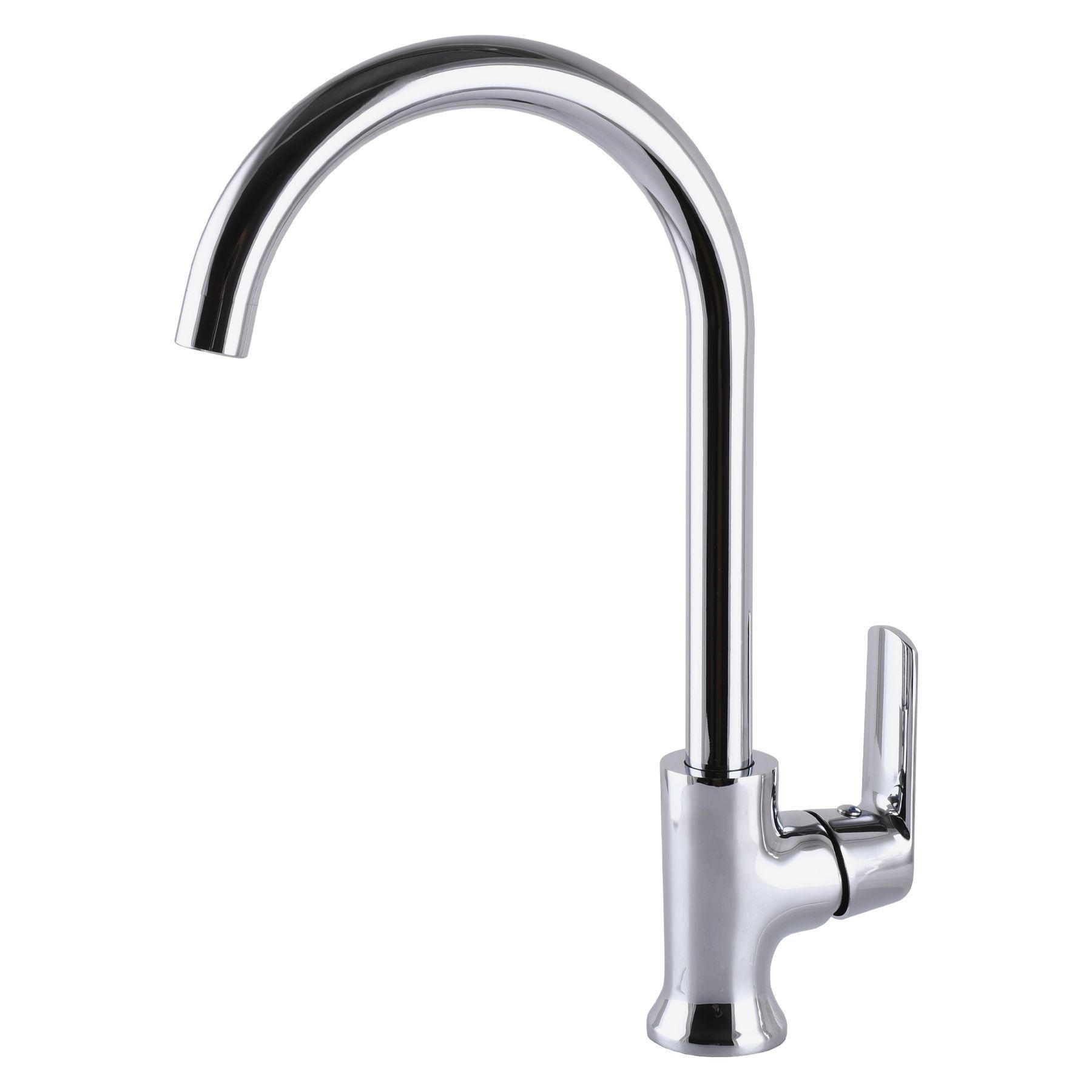 Смеситель для кухни Globus Lux Laguna GLA-0203SL 000019198 однорычажный Хром (108318)