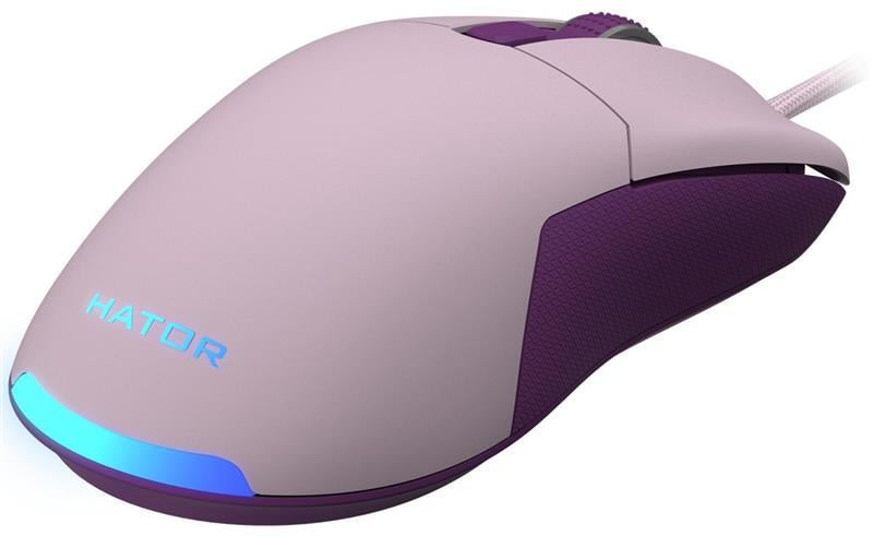 Комп'ютерна мишка провідна Hator Pulsar 2 RGB Lilac (HTM-514) - фото 3