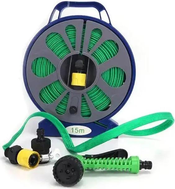 Котушка зі шлангом розпилювачем для поливу 15 м - фото 4 Котушка зі шлангом розпилювачем для поливу 15 м - фото 4