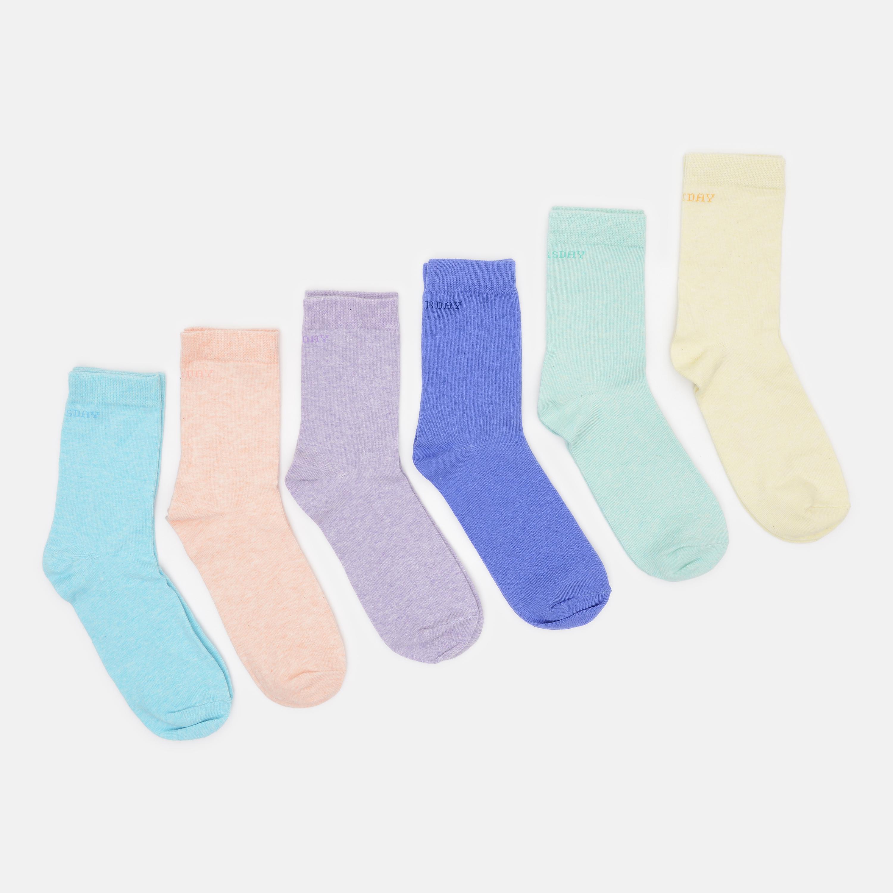 Шкарпетки C&A 6 пар р. 35-38 Різнокольоровий (2409887454)