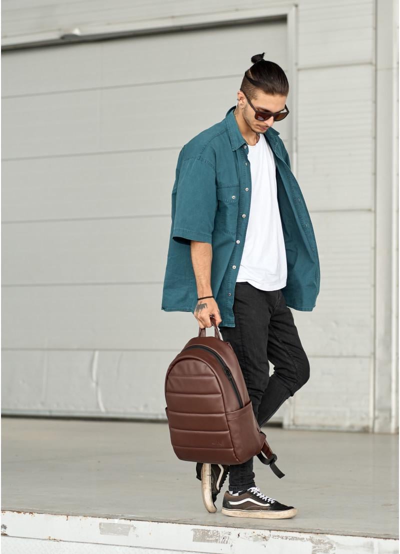 Рюкзак чоловічий Sambag Zard LRT Шоколадний (24211009) - фото 5 Рюкзак чоловічий Sambag Zard LRT Шоколадний (24211009) - фото 5