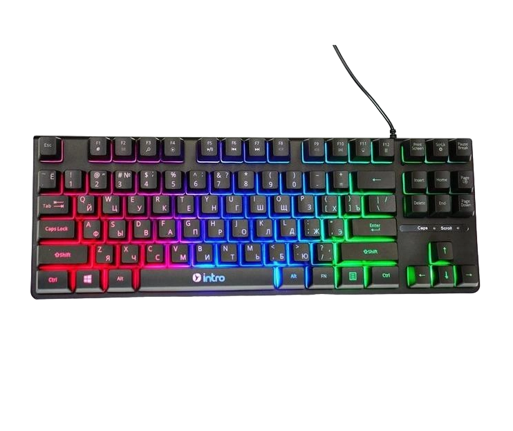 Клавиатура игровая проводная Usb 8930 с RGB подсветкой (14769668) - фото 4