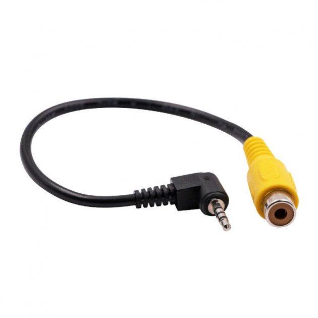 Кабель аудио/стерео SUNROZ micro-jack 2,5 мм Male TRRS-RCA Female (A48442)