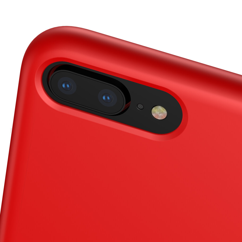 Чехол для телефона Baseus LSR iPhone 8 Plus/7 Plus Red (WIAPIPH8P-SL09) - фото 3