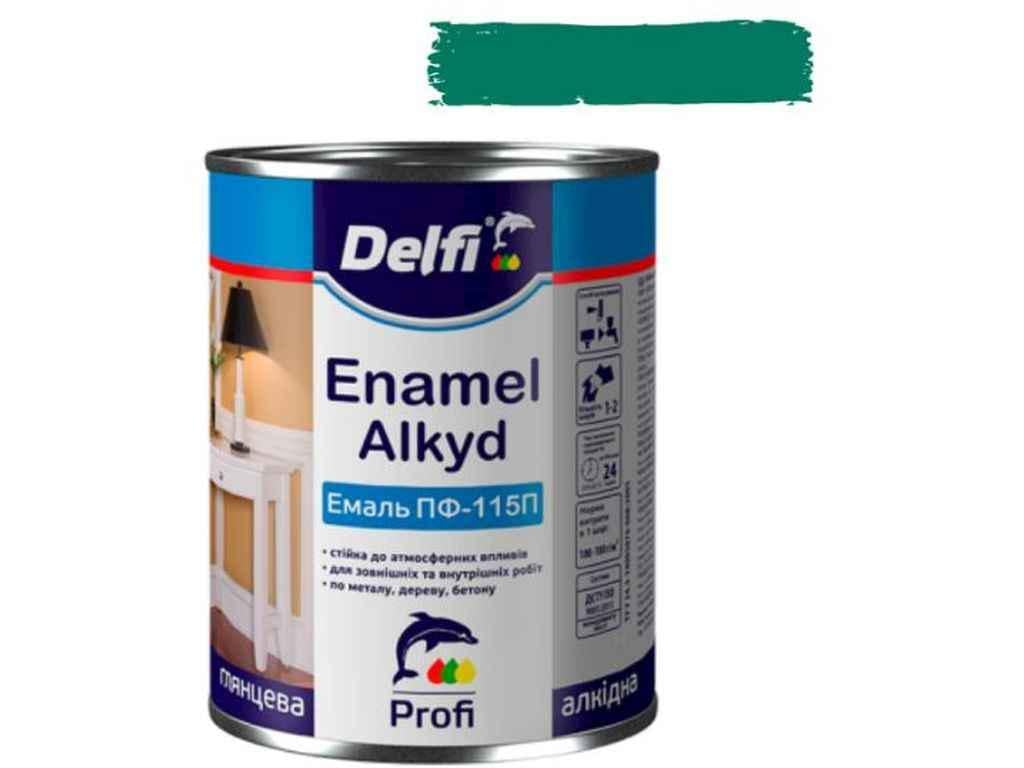 Эмаль алкидная ПФ-115 Delfi 900 г Бирюзовый (483564)