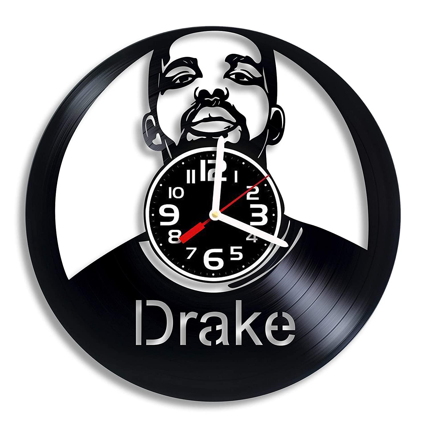 Часы настенные Drake 2088 из виниловой пластинки